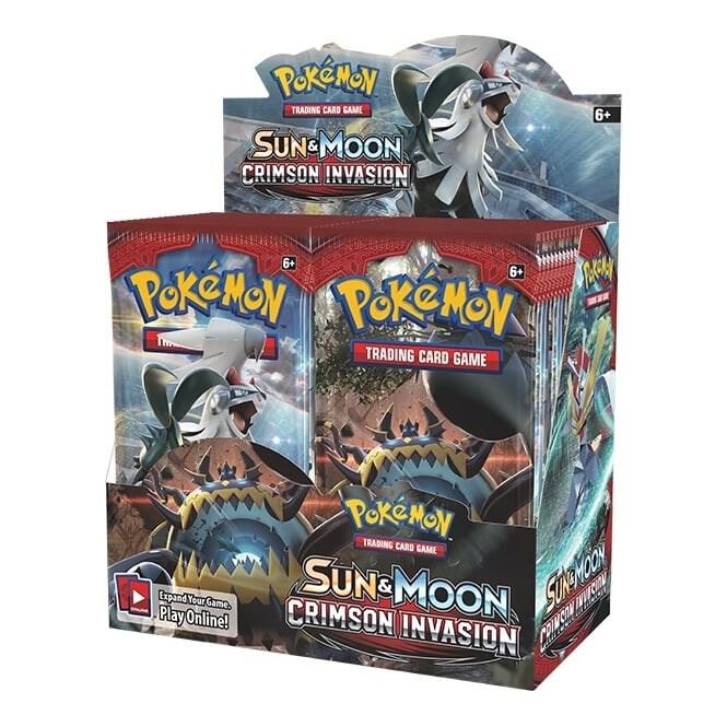 Sun and Moon Crimson Invasion Booster Box